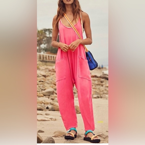 Immaculate Free People Movement Hot Shot Onesie Pink Popsicle Lovestruck XL - Picture 6 of 16